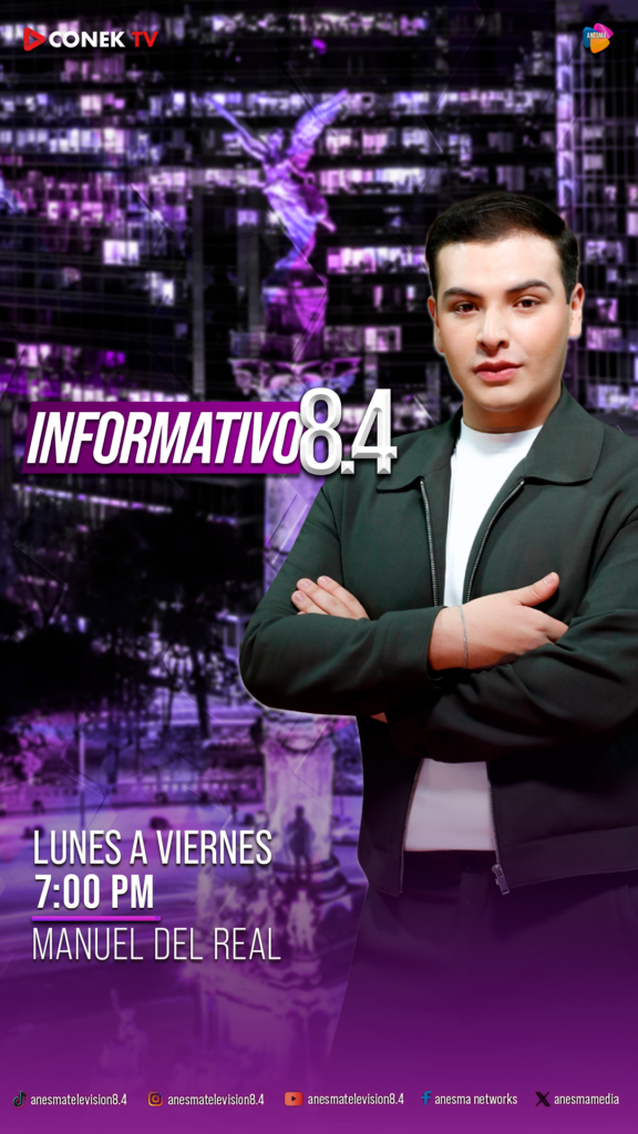 Programa informativo conducido por Manuel del Real con noticias de México, el mundo, espectáculos y deportes.